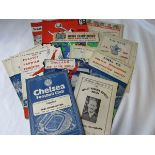 PROGRAMME MISCELLANY Fourteen football programmes, mostly big match, from 1953 to 1966, includes: