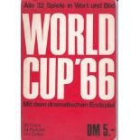 WORLD CUP 66 German issue World Cup 66 soft back book, 144 pages, 96 photographs, reports on all the