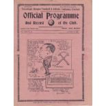 TOTTENHAM HOTSPUR V. WEST HAM 1938 Programme for the Division 2 match at Tottenham 29/10/1938,