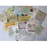 FOOTBALL TICKETS A miscellany of English tickets 1970's - 2000's including FA Cup Final 1961,