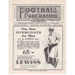 EVERTON - SHEF WED 1929 Everton home programme v Shef Wed, 25/12/1929, Wednesday won 4-1 and then