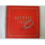 1952 OLYMPICS A German issue trade photo softback album complete with 56 photo cards issued by
