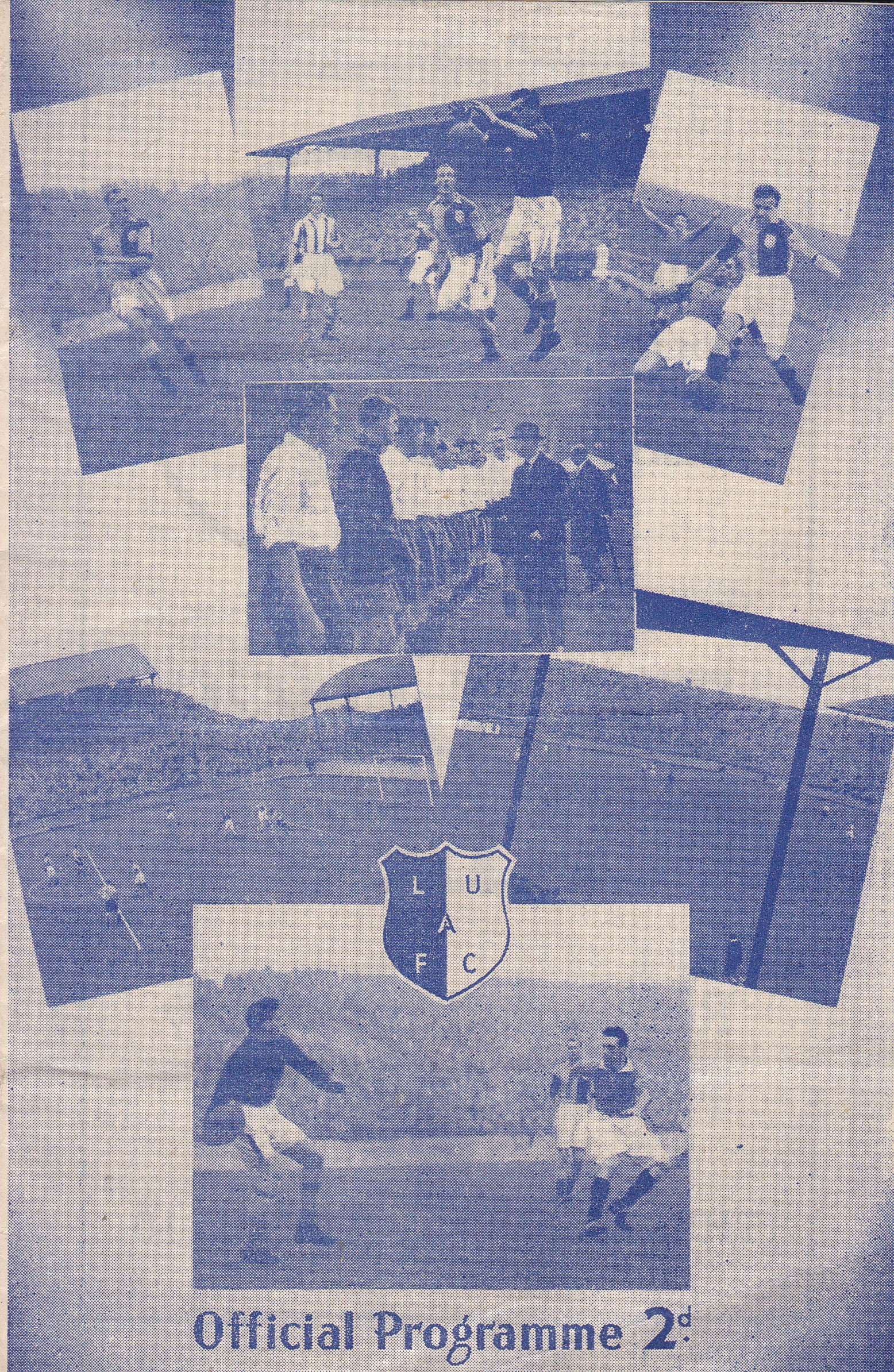 LEEDS UNITED Official home programme v. Everton 9/12/1946 with very slight horizontal creases. Good - Image 2 of 3