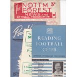 GILLINGHAM 50-51 Four Gillingham away programmes, 50-51, at Plymouth, Port Vale, Nottingham