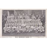 WEST BROM Postcard, West Bromwich Albion team group, Shakespeare Press Printers, year not noted