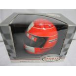 MICHAEL SCHUMACHER MODEL HELMET Issued by Sports Models, half scale replica helmet 2000 Ferrari F1