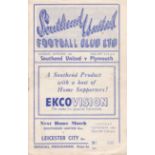 SOUTHEND 50-51 Eleven home programmes, 50-51 including games v Plymouth, Torquay, Bournemouth ,