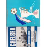 ECWC FINAL 1971 Original programme from Greece plus Chelsea Edition Chelsea v Real Madrid Cup