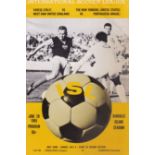 1965 WEST HAM Portuguesa (Brazil) v West Ham United played 28 June 1965 at Randalls Island