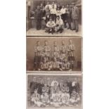 PRE-WAR POSTCARDS Collection of thirty nine pre Second World War postcards, mostly team groups,