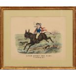 THOMAS WORTH (1834-1917): A NEW JERSEY FOX HUNT: A SMOKING RUN; AND TAKING BREATH Two lithographs