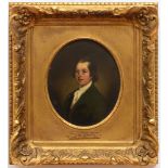 JOHN RAPHAEL SMITH (1752-1812): PORTRAIT OF FRANCIS WILLIAM JESSOPP Oil on copper, inscribed 'No.