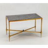 STYLE OF JANSEN, MARBLE TOP LOW TABLE