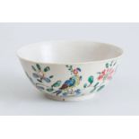 STAFFORDSHIRE ENAMELED STONEWARE BOWL