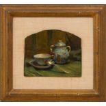 AIMÉ PURDON: TEACUP AND SUGAR BOWL