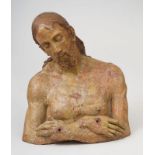 FOLLOWER OF NINO PISANO (1315-1368): BUST OF CHRIST AT THE PILLAR