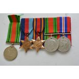 A Group of II world war medals including 39-45 Sta