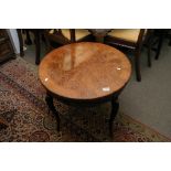 A French Style parquetry occasional table