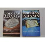 Two signed Douglas Adams h/b books comprising 'Dir