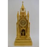A French late 19th century architectural gothic de