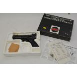 A Webley Tempest .22 air pistol in original box wi