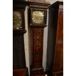 A fine 18th Century mahogany eight day long case c