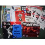 Minor Cups + Representative Football Programmes: A collection of programmes from minor cups such