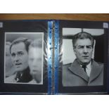 Signed Football Press Photo Collection: Private collection in folder with every player mentioned