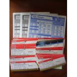 Arsenal 2007/2008 Complete Home Ticket Collection: An incredible 30 tickets which include Emirates