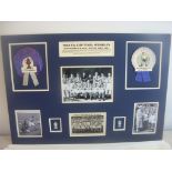 West Brom 1954 FA Cup Winners Signed Display: Measuring a massive 23 x 33 inches and double