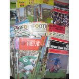 Football League Review Magazines: 1965 onwards in good condition with slight duplication. Good. (