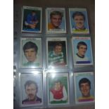 A+BC 1971 Footballers Football Cards: Purple Backs numbers 1 - 144 complete with 2 unmarked