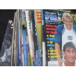Tottenham Spurs Monthly Football Magazines: Complete set from issue 1 August 1994 to August 1997 (