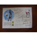 England 1966 World Cup Signed First Day Cover: Original World Cup Final Day (30/7/66) FDC signed