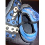 Paulo Di Canio West Ham + Italy Match Worn Football Boots: Worn whilst playing for West Ham and have