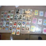 A+BC 1966 Scottish Footballers Football Cards: (In Pairs) A collection of singles cut x 30 and a