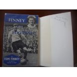 Tom Finney Signed 1958 Signed Football Book: Focus on Football 1st edition Nicholas Kaye Hand signed