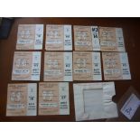 1966 World Cup Complete Set Of Salmon London Football Tickets: All 9 games from Wembley including