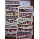 Soccer Bubble Gum Teams Football Cards: From series one 1956 including Man Utd Man City Tottenham