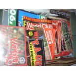 Manchester United Football Memorabilia: Includes programmes books magazines and Cup Final Souvenirs.