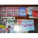 West Ham FA Cup Run Football Programmes: From 1964 all 7 Cup matches including Semi Final and