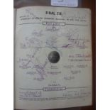 1966 Fully Signed England Programme: 1966 World Cup tournament brochure signed on page 55 (final tie
