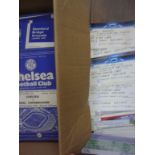 Chelsea European Football Programmes + Tickets: Mainly homes with 70 programmes and 47 tickets