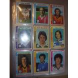 Topps 1979 Scottish Footballers Football Cards: Red backs set of 132 (missing two numbers 110 and