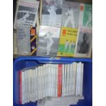 Cricket Book + Essex Handbook Collection: A collection of 70 Essex handbooks from 1953 with