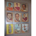 A+BC 1964 Scottish Footballers Football Cards: Green Backs Quiz numbers 46 53 70 + 73 missing from