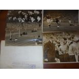 1949 FA Cup Final Press Photos: Wolverhampton Wanderers v Leicester City Superb collection with