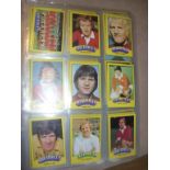 A+BC 1974 Scottish Footballers Football Cards: Green Backs Rub Coin complete set of 132. Very good