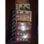 West Ham Football Memorabilia Box: Includes West Ham Ties, Calendars, Bobby Moore 1993 tribute