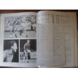 Football 1990 Signed Football Annual: Informative Excellent condition book by Barrie Hugman with